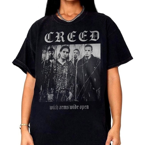 Julia A Other - Creed Band Tour With Arms Wide Open Rock Music Fan Gift T-Shirt